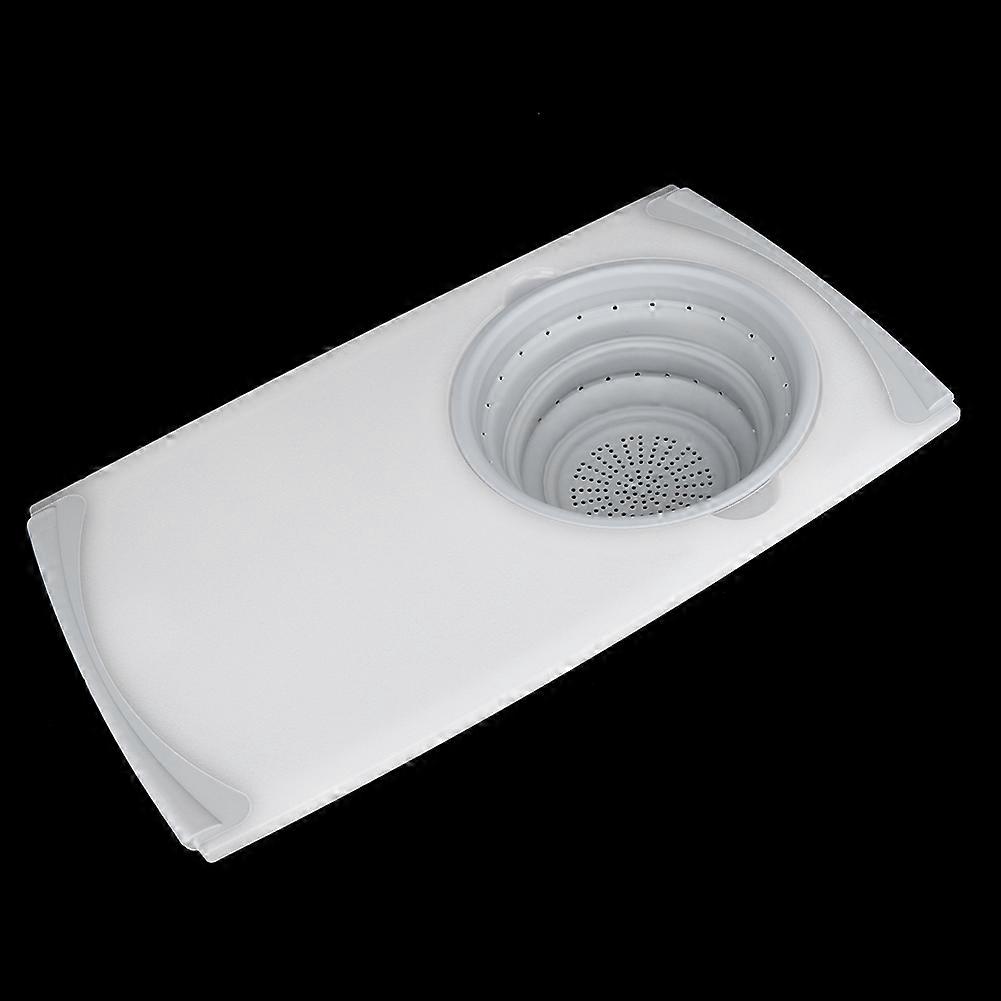 3 in 1 Multifunctional Retractable Kitchen Sink Cutting Chopping Board Draining Stroage Basket