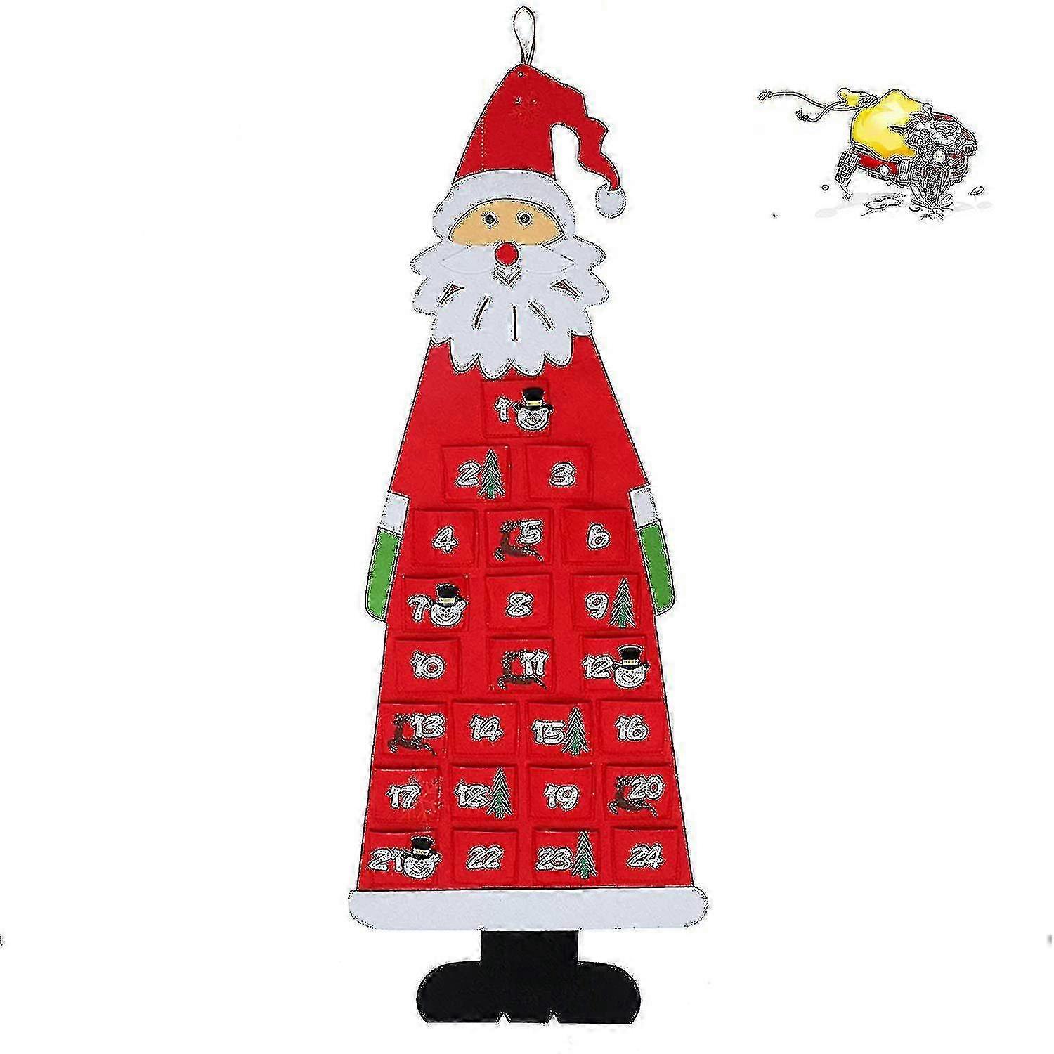 Christmas Advent Calendar 24-Day Pocket Advent Calendar 2025