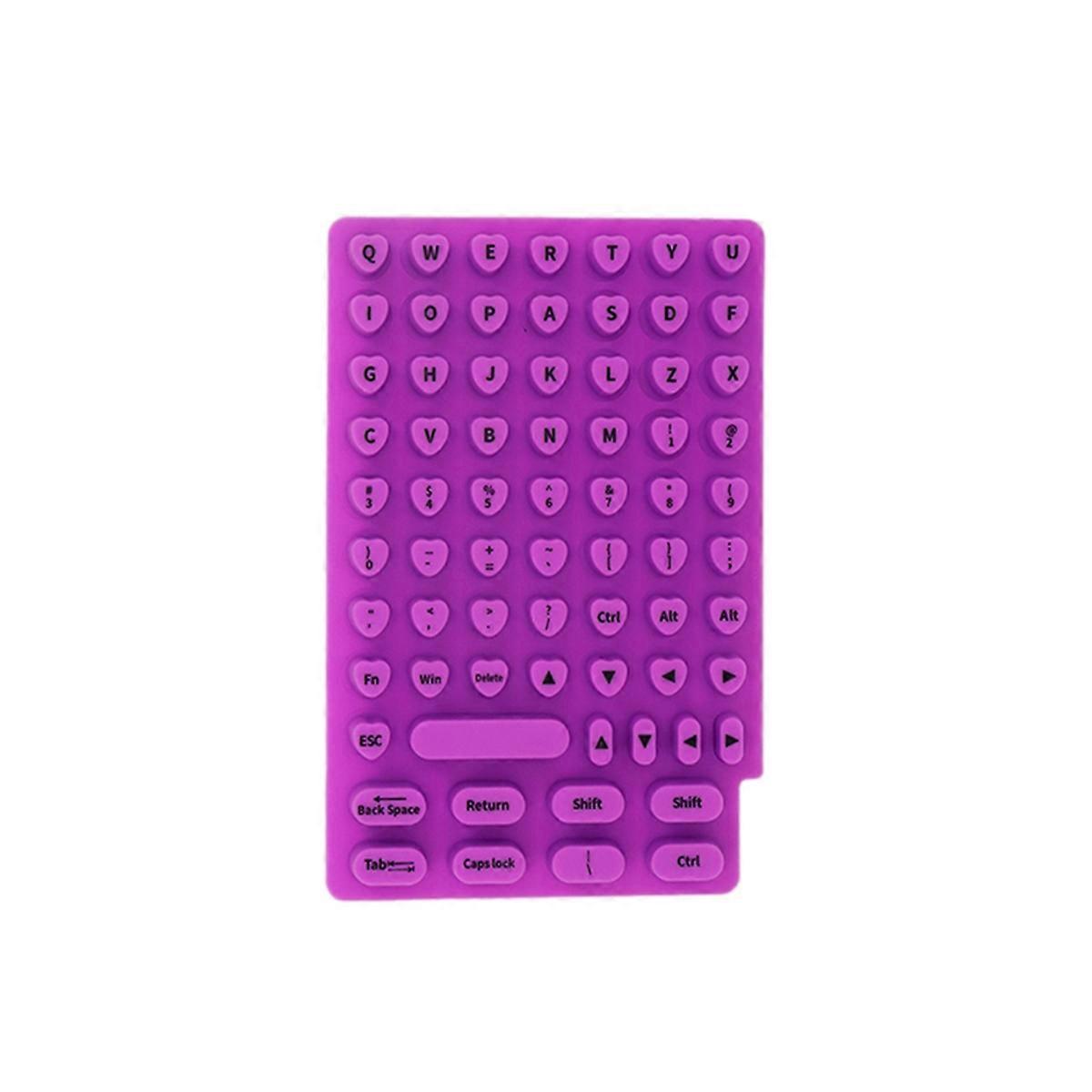 Manicure Art Keyboard Pad for Office Typing Devices for Long Nails E