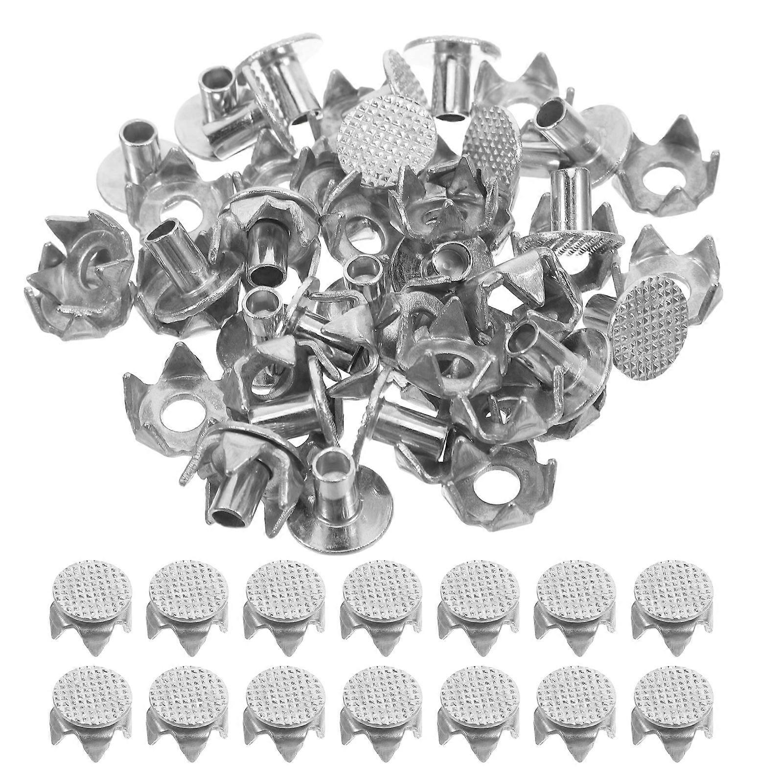 Snow Shoe Spikes High Strength Steel Replacement Spikes for Shoes 50Pcs Grip