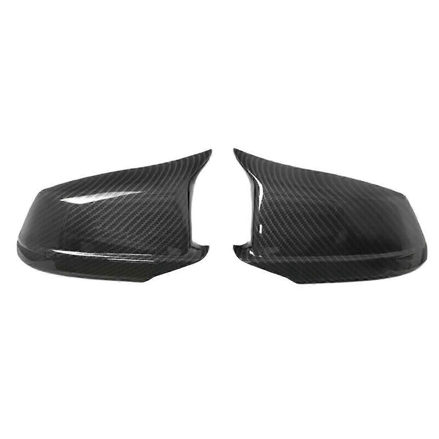 For 5 Series F10 F11 2010-2013 Rearview Side Mirror Cover Wing Cap Exterior Door Rear View Trim