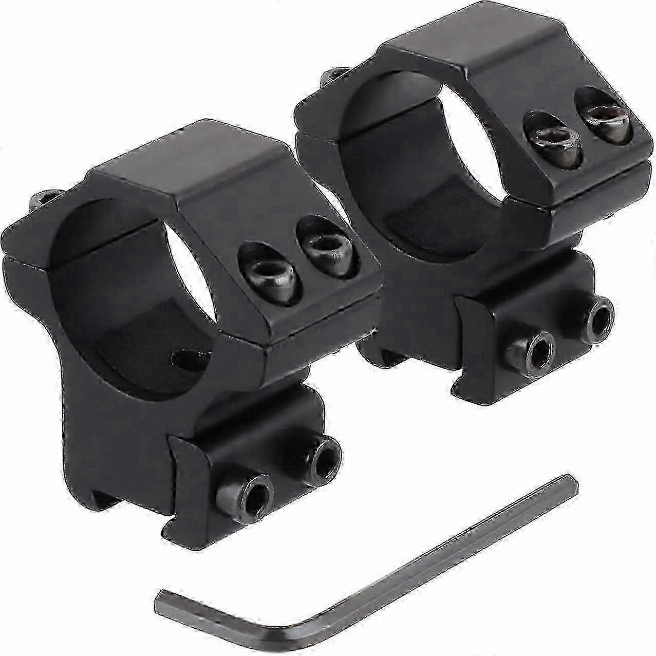Adapter Mount for Scope Rings - 25.4mm to 11mm Dovetail Rail Compatibility