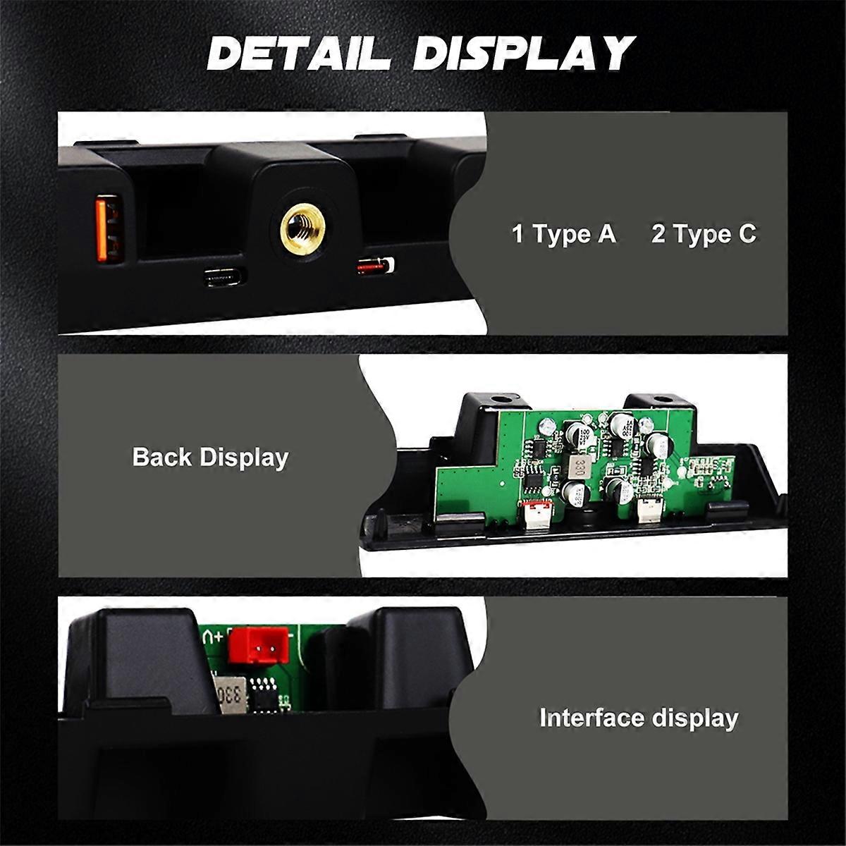 Dashboard USB Expansion Dock for 2021-2024 Accessories