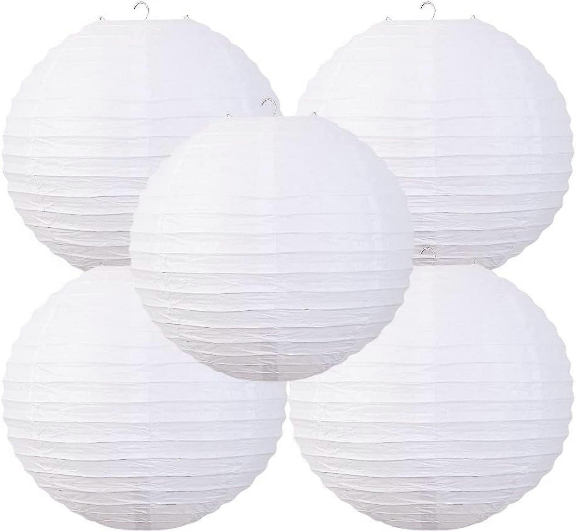 Chinese Style Paper Lanterns, Set of 5, Suitable for Party Decoration