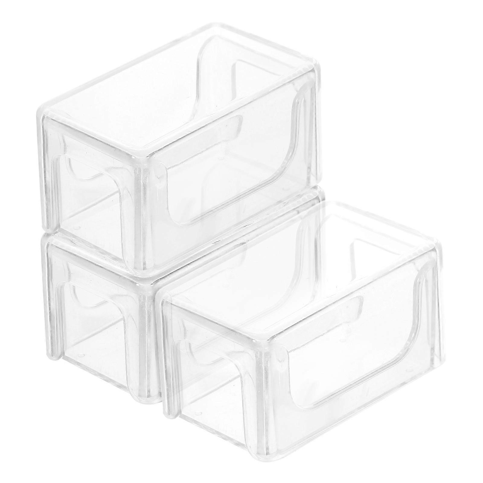 Billiards Storage Box Acrylic Chalk Holder for 9Pcs Portable Use