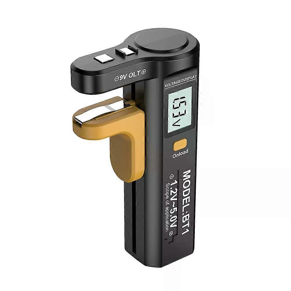 LCD Digital Battery Tester Battery Capacity Tester Volt Checker Battery Checker Measurements Tester for C D N AAA AA Button Cell