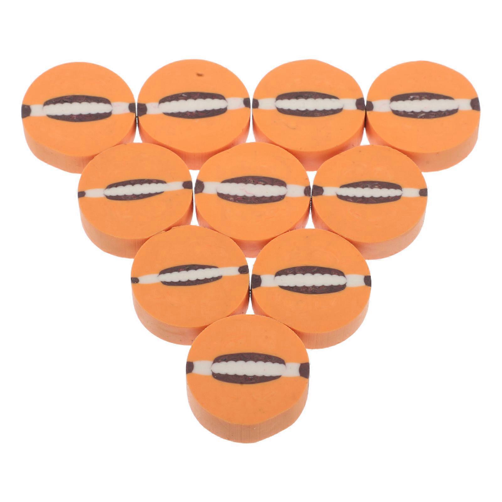 Creative Soccer Football Rubber Erasers for School Use 70Pcs Tpr Material