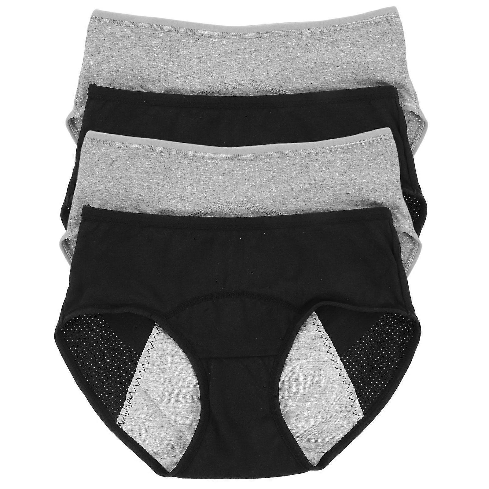 Breathable Women Period Underwear 12-Pcs Assorted Color Seamless Design Midrise Fit For Menstrual Use