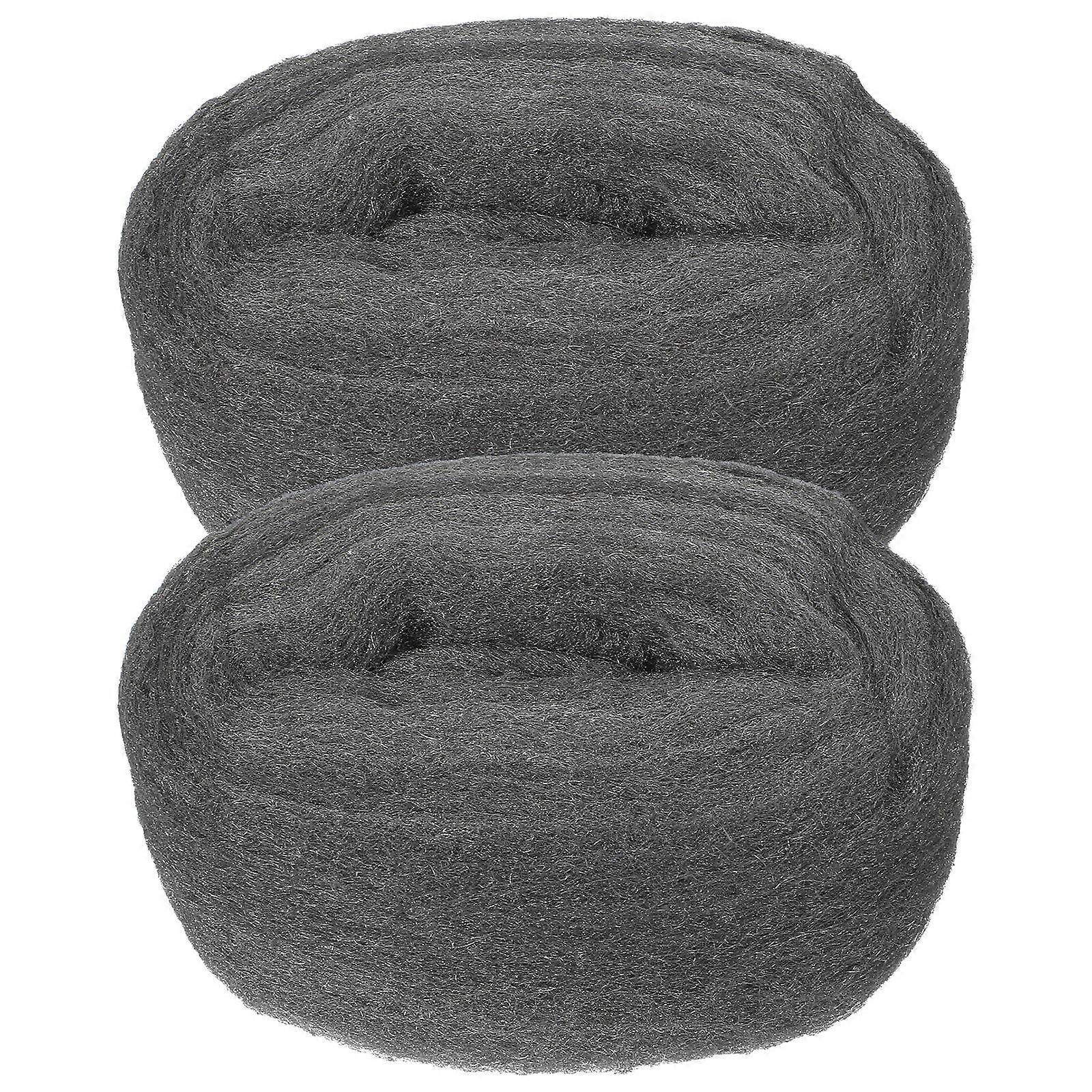 Cleaning Steel Wool Flexible Wire Mesh for Buffing 8Pcs Pack