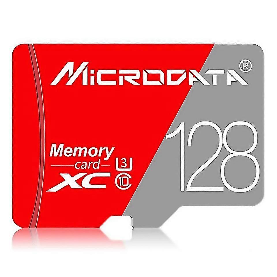 For Microdata 128gb Class10 And Tfmicro Sd Memory Card Red Grey