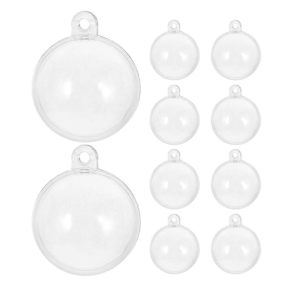 Fish Tank Floating Decor 50Pcs 2.5cm Round Ornaments Transparent Bubbler For Aquarium Display