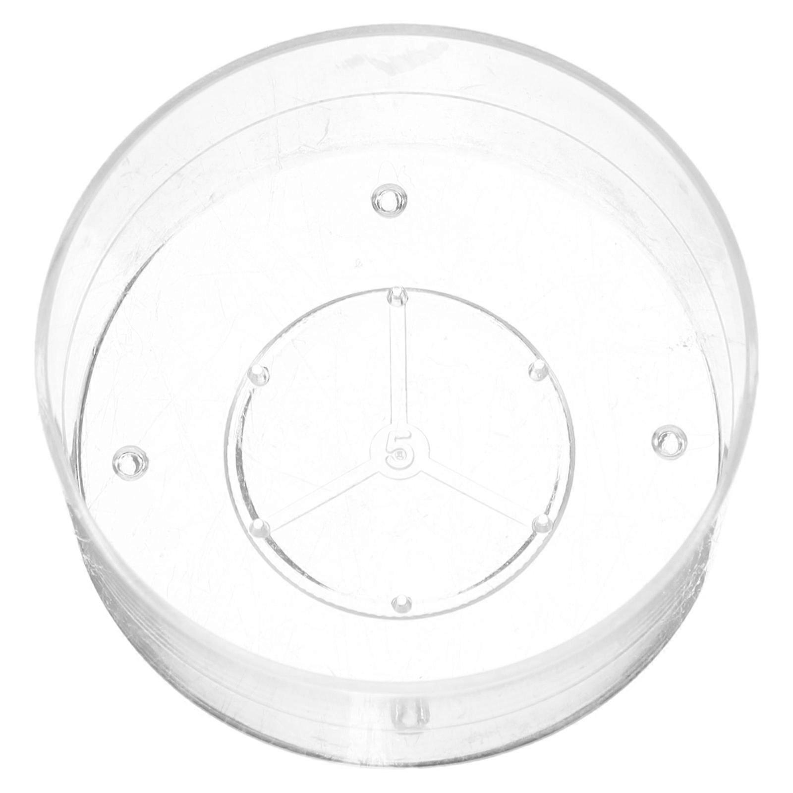 200Pcs Round Plastic Candle Jars Clear for Candle Making Projects