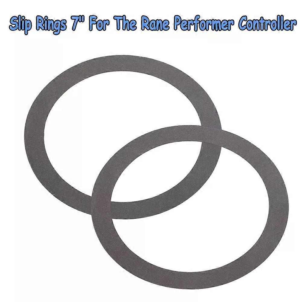 New Arrival Slip Rings 7 For The Rane Performer Controller Scratch Dj Slipmats Turntab Inner diameter 140mm