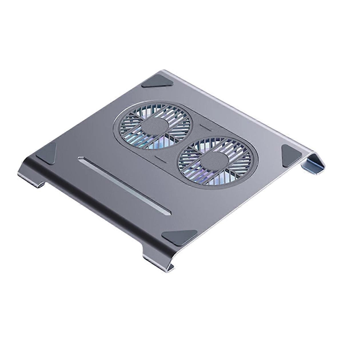 Laptop Cooling Pad with Fans, USB Port Space Gray