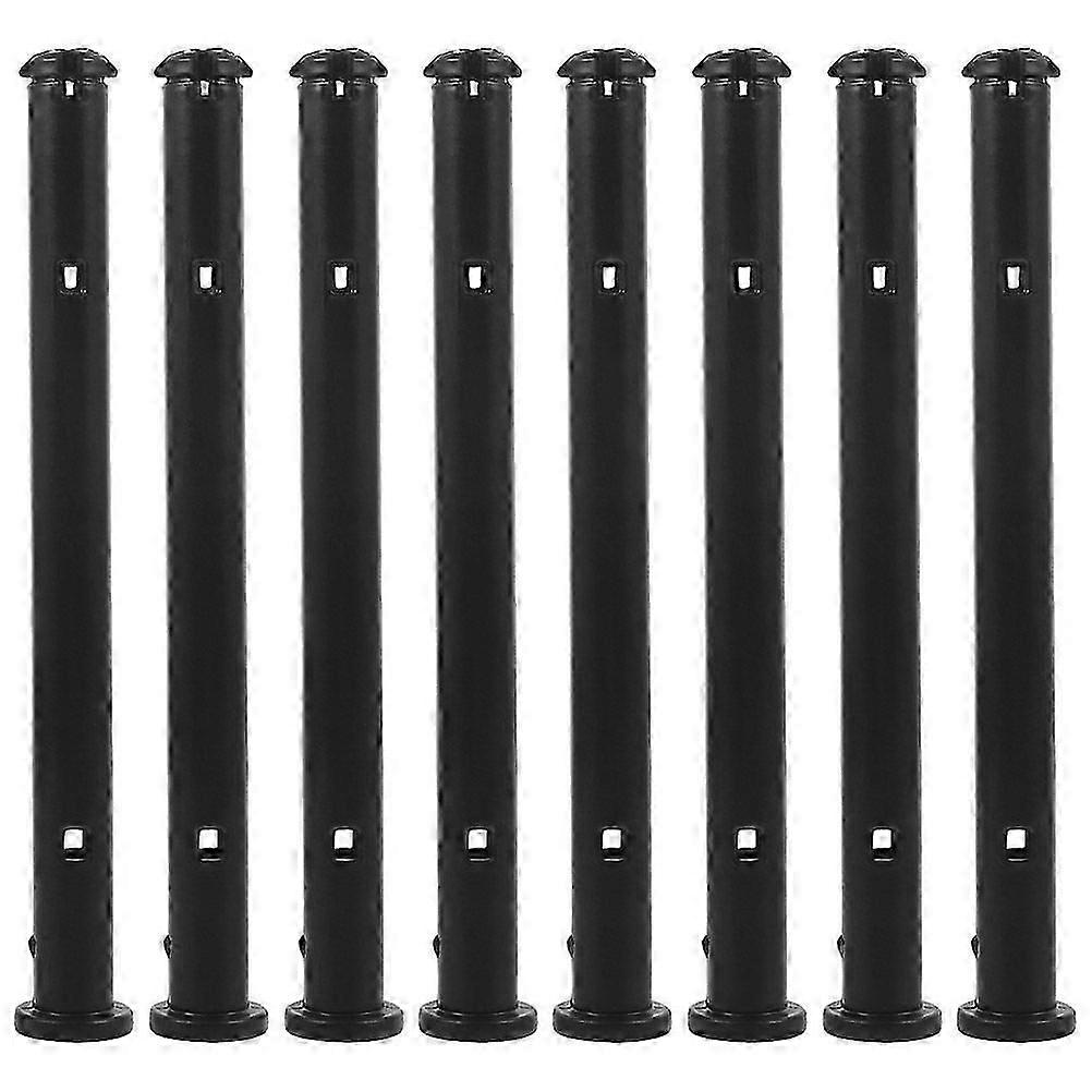 8pcs Outdoor Trash Can Lid Plastic Latch Universal Garbage Bin Cover Pin Trash Can Lid Connecting Pins Replacement Clips For 240L Bin Lid