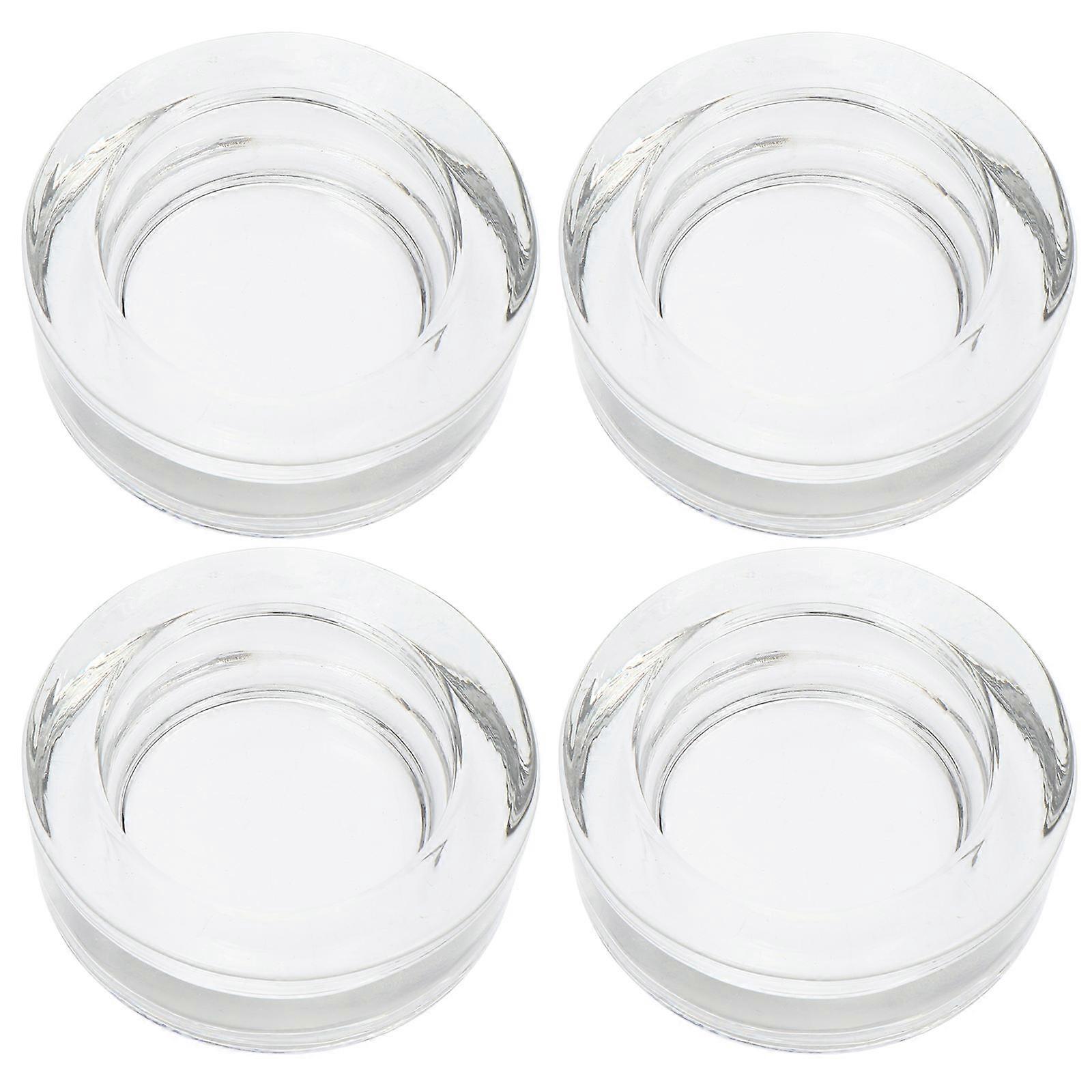 Glass Tealight Holder Round Candle Stand for 12Pcs Candlesticks