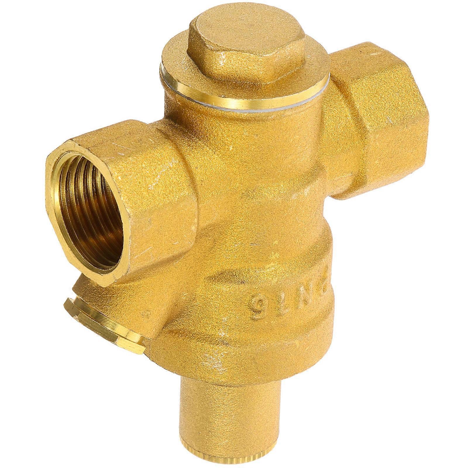 Pressure Reducing Valve Brass Pressure Regulator for Connection 3Pcs