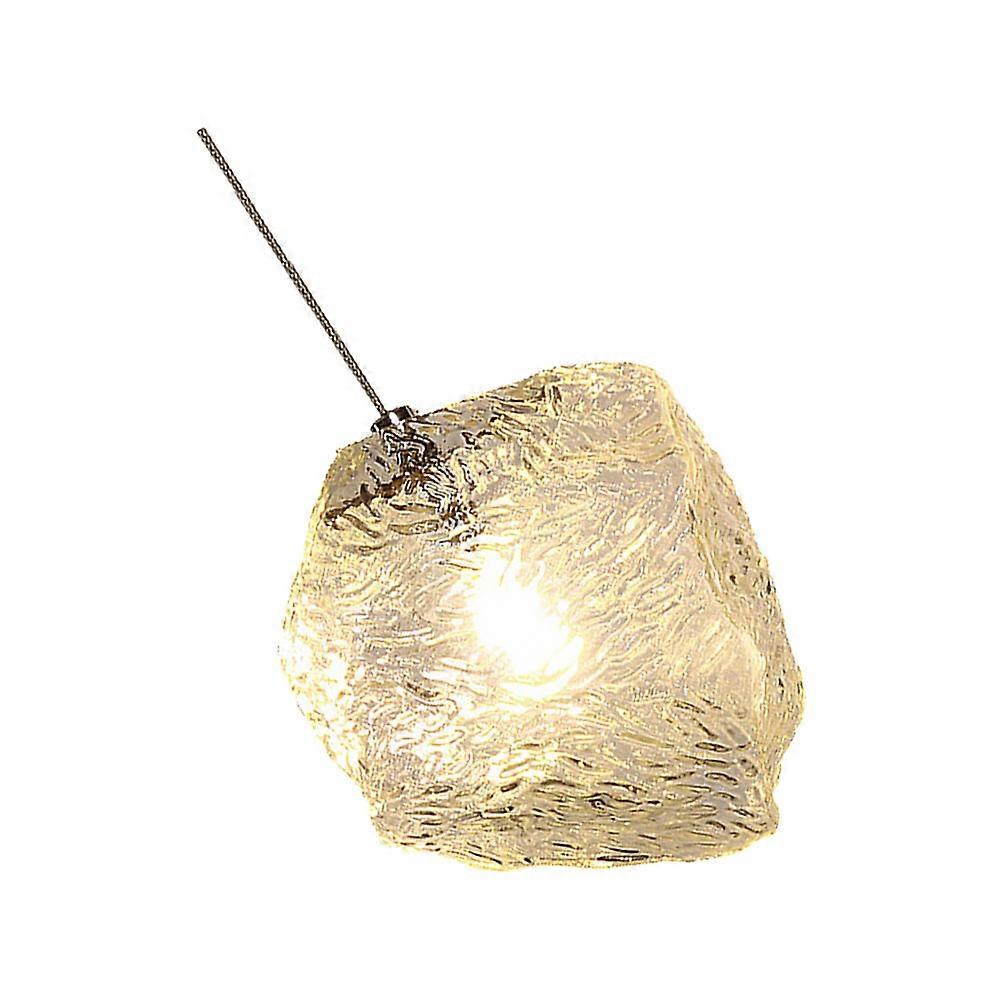 Ice Cube Glass Ceiling Light Pendant Light for Home Use Elegant Style