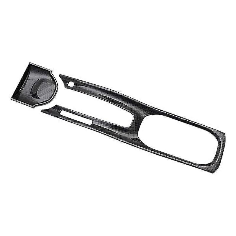 Carbon Fiber Central Control Gear Shift Panel for 2015-2019