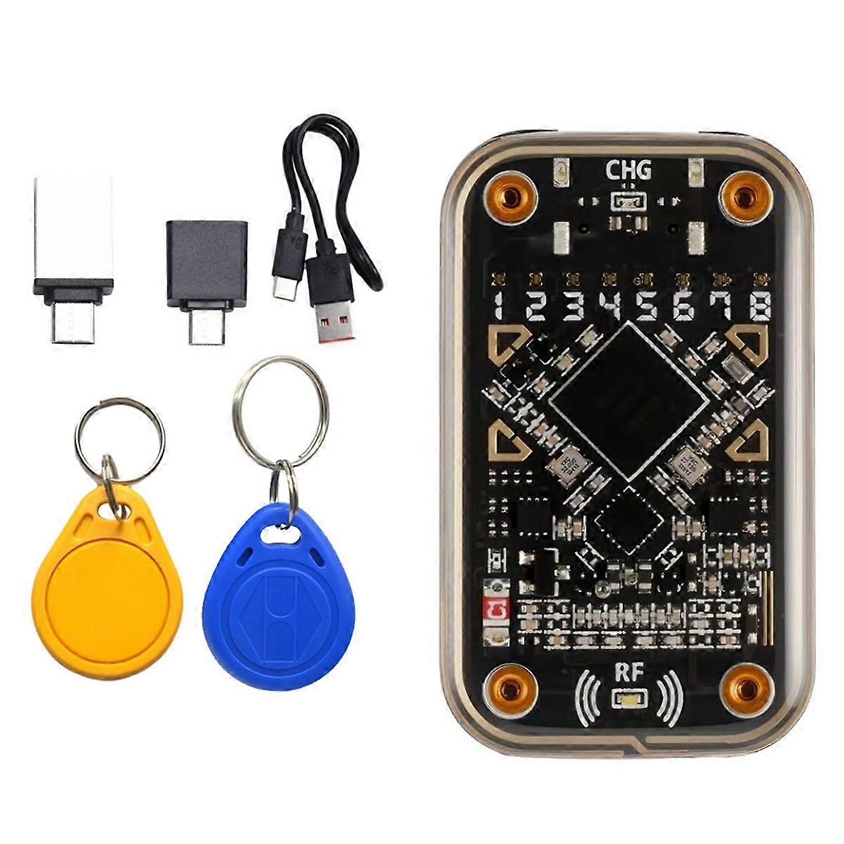 RFID Reader+CUID/T5577 Keychain Compliant to NFC Read Writer