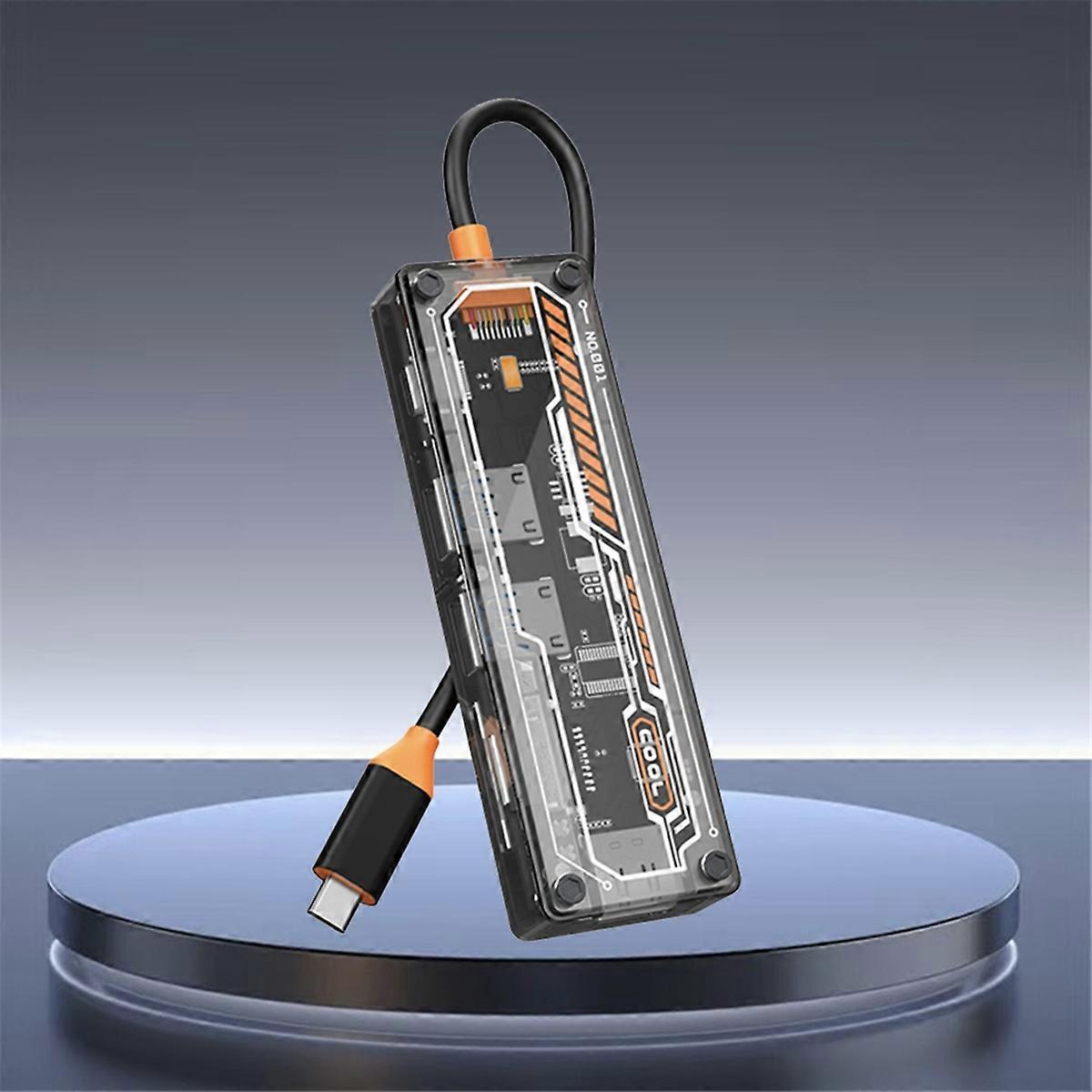 USB C Docking Station to -Compatible 4K 30Hz Display for PC