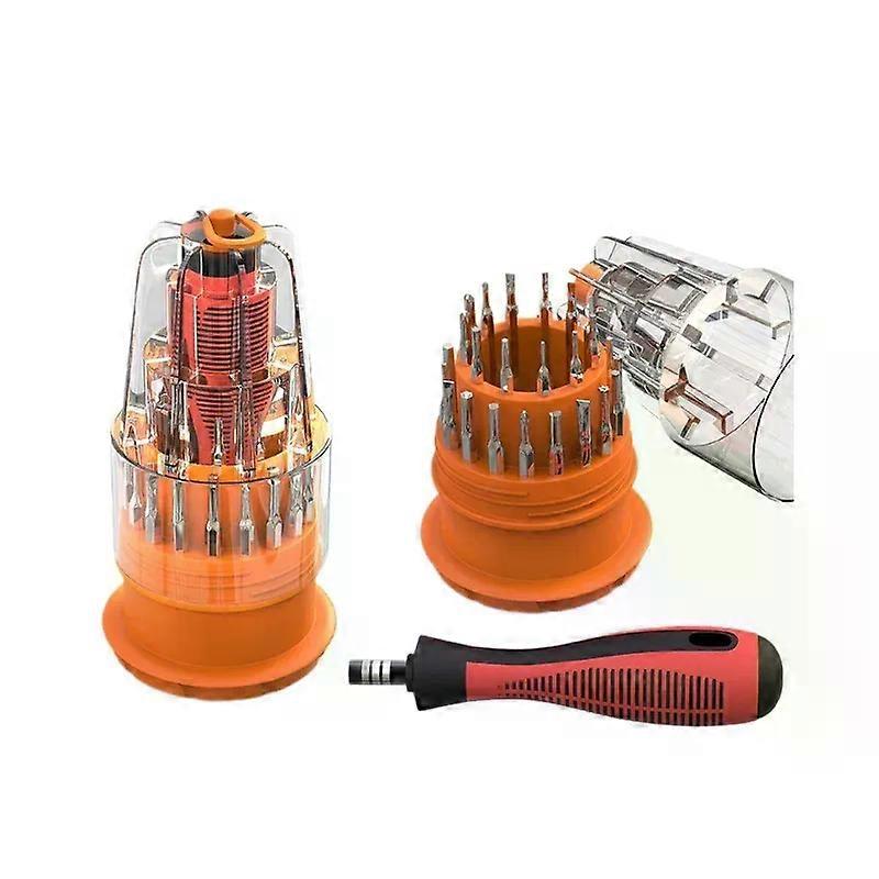 31PC Multi Functional Universal Screwdriver Multitool Set Manual Combination Maintenance Driver Screw Batch Mobile Phone Repair