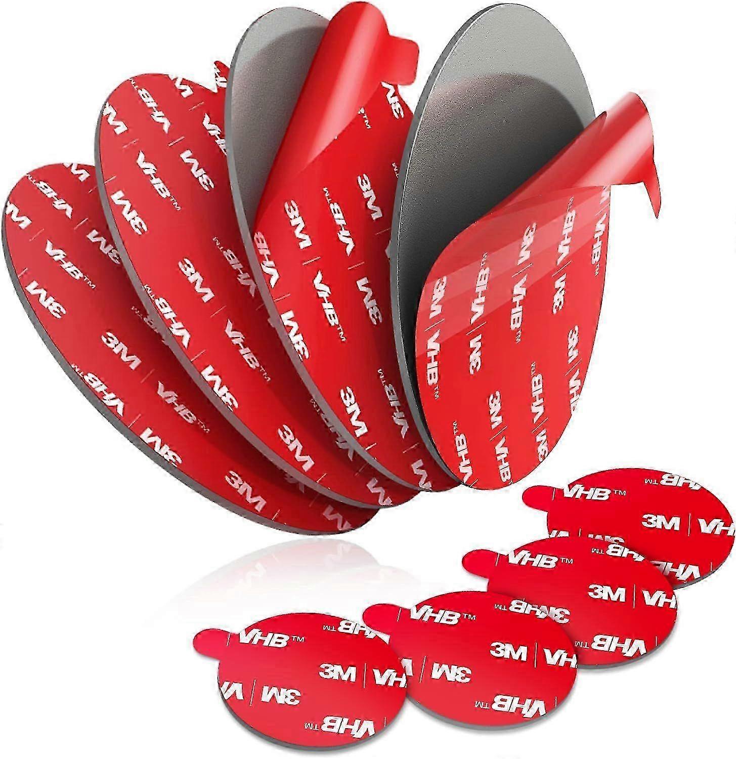 3M VHB Sticky Adhesive Replacement, 4pcs 3.15" Circle Double Sided Pads Gule for 25-26