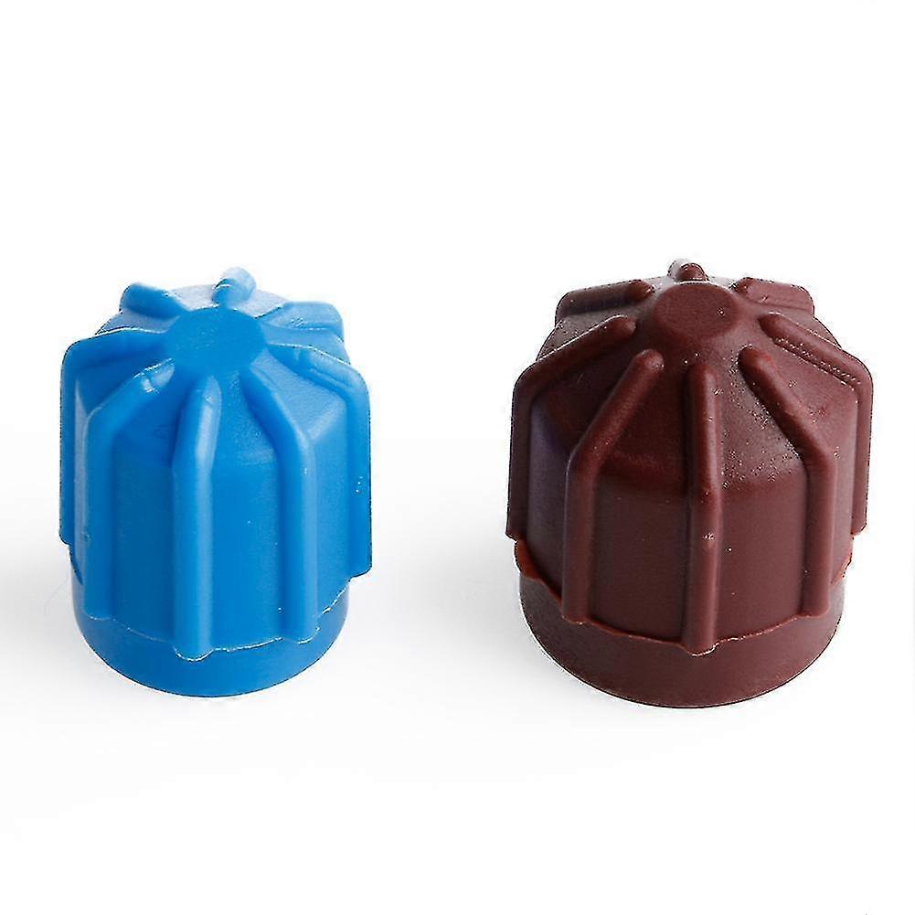 1 Pair R134a Auto Ac A/c For Valve Cap Refrigerant For Valve High/low Voltage Du