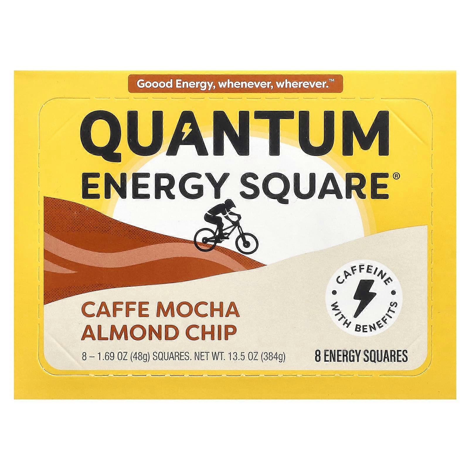 Caffe Mocha Almond Chip, 8 Squares, 1.69 oz (48 g) Each