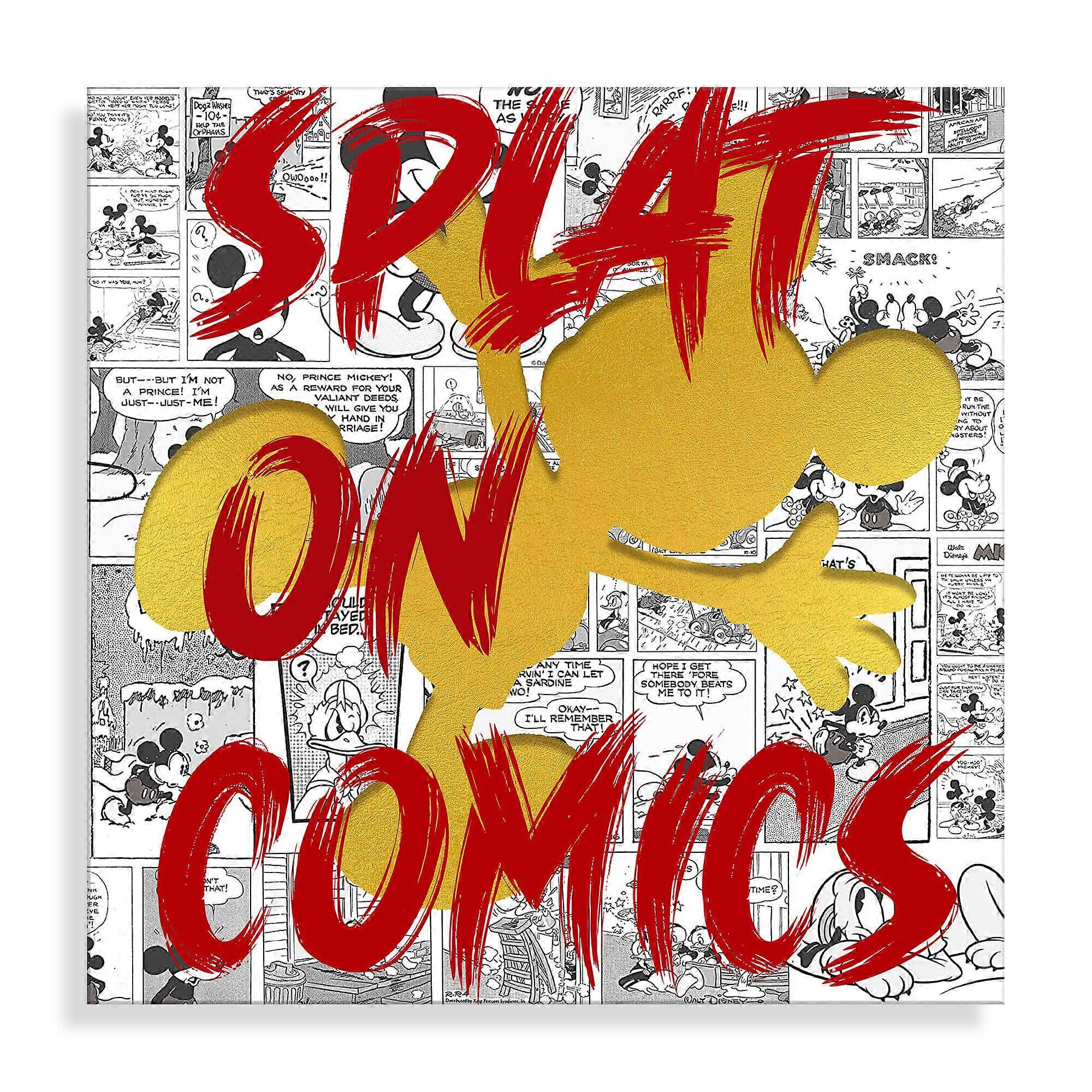 ADM - Acrylic print 'Splat on Comics'