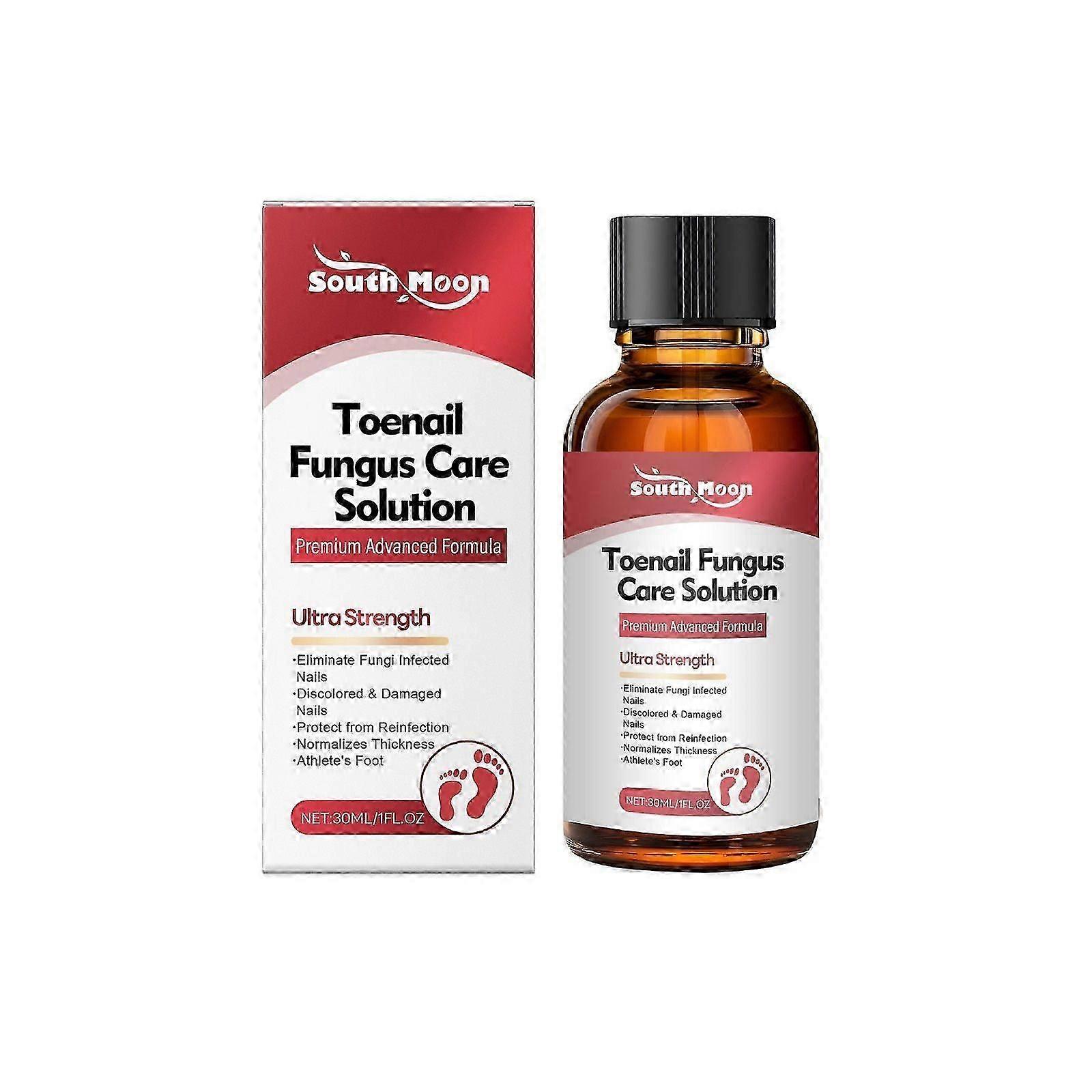 علاج فطريات أظافر القدم قوة اضافية، علاج القدم للرياضيين، إصلاح الأظافر لإصبع القدم السميك والمتغير اللون والمكسور والتالف، 30 مل