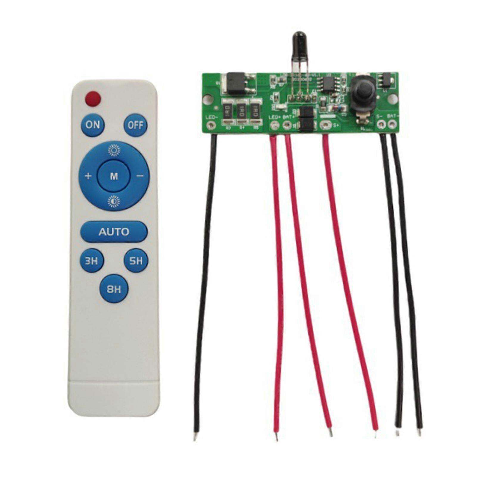 Solar Street Light Controller Module with Remote Control Universal Easy to Install Battery Powered Street Light Circuit Board