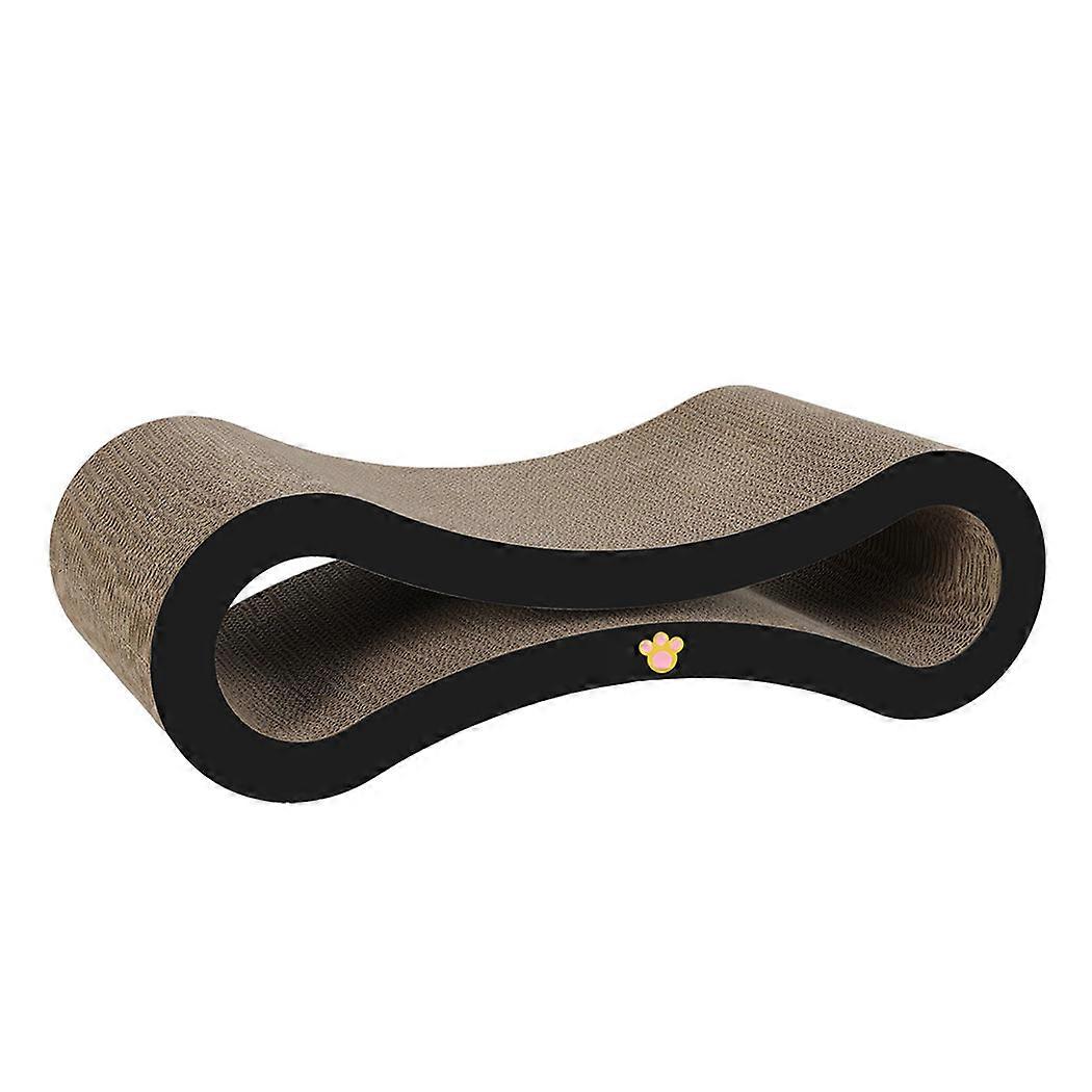 Skylos Cat Scratching Board Cardboard Cat Scratcher Scratching Pad Lounge Bed