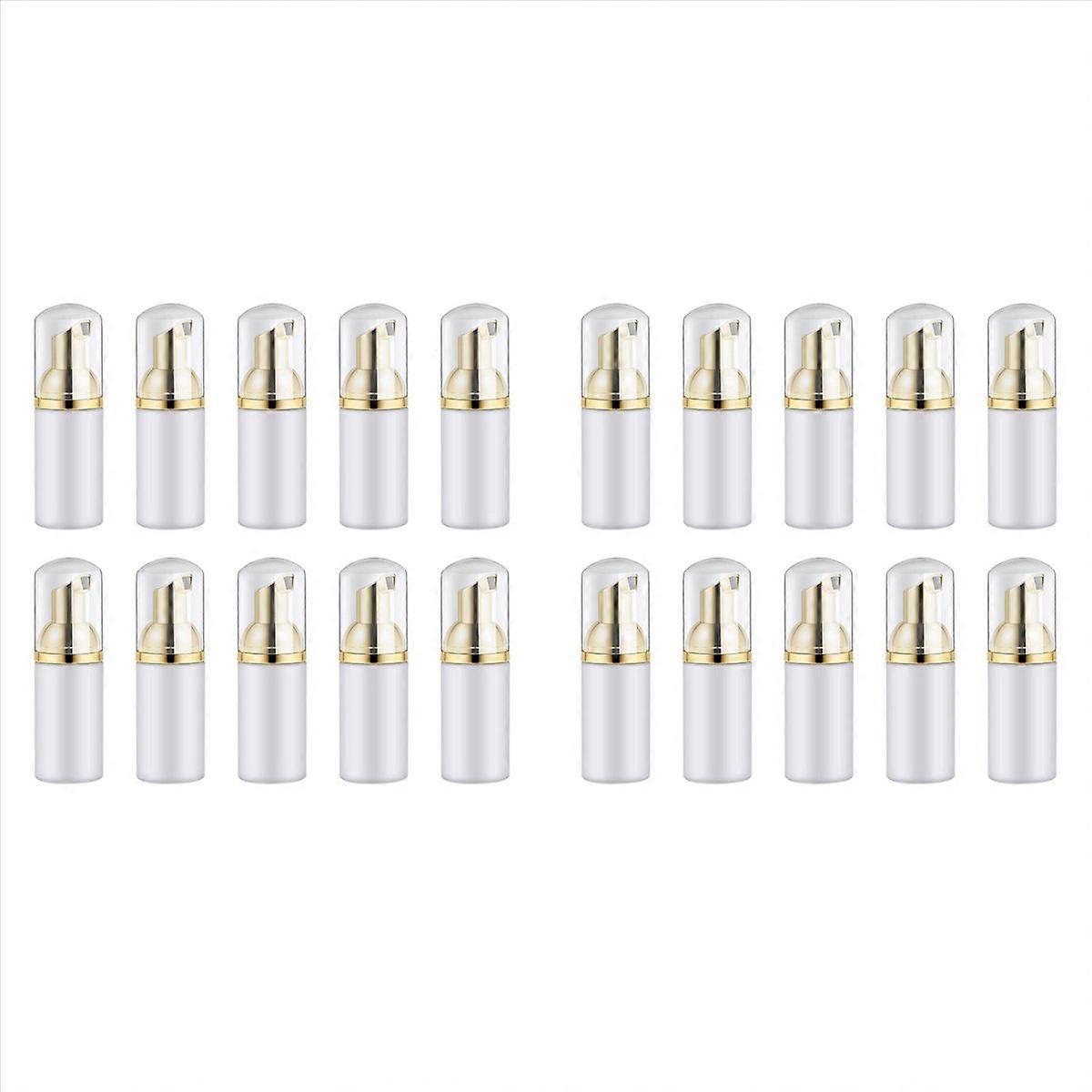 10Pieces 60ML Plastic Travel Mini Empty Foaming Soap Cleanser Bottles