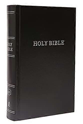 KJV Pew Bible Large Print Hardcover Black Red Letter Comfort Print: Holy Bible King James Version