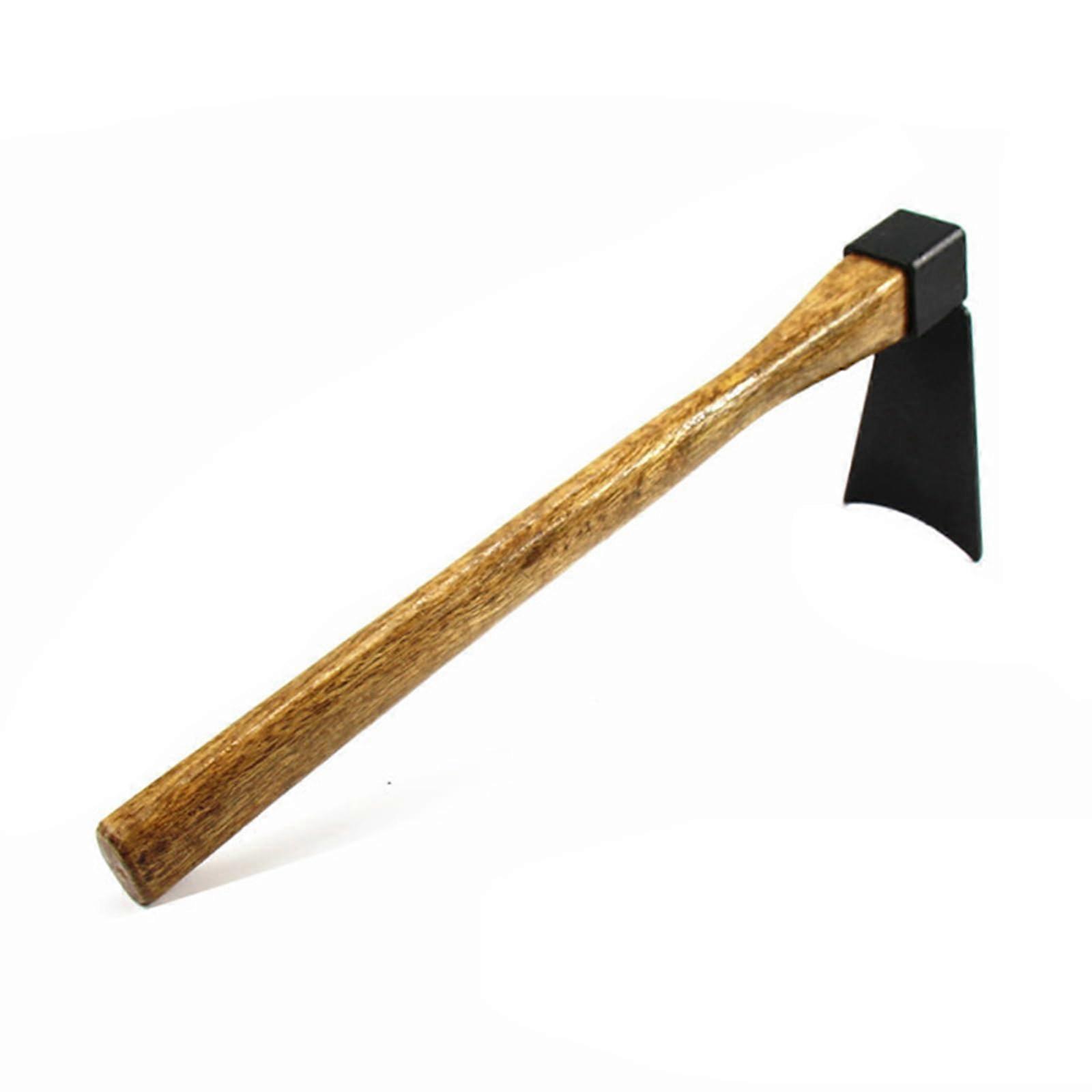 Garden Cultivator Hoe Hand Held With Thickened Wooden Handle For Flower And Vegetable Planting Weeding Tool Type 895