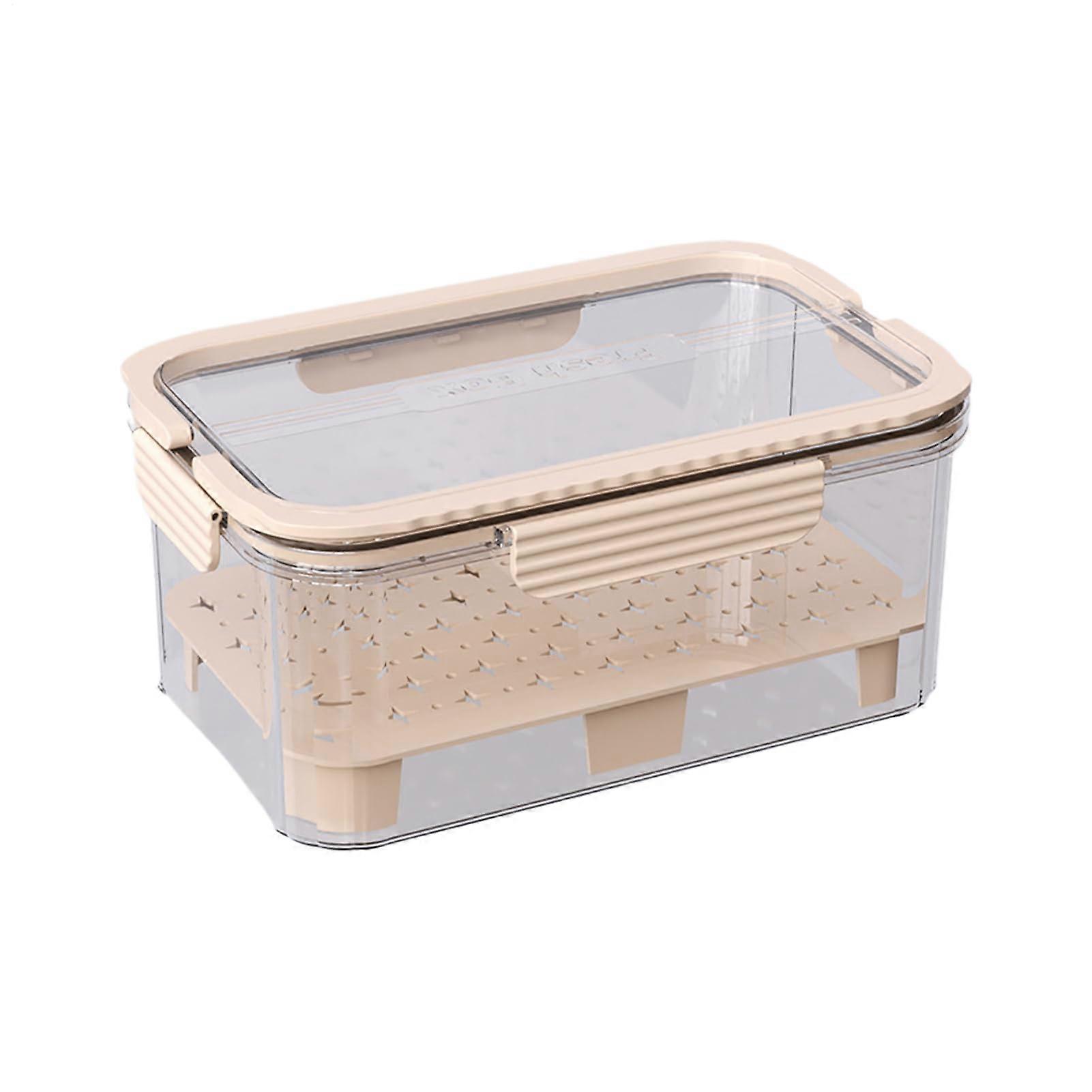 Fridge Storage Containers With Lid Airtight Meal Prep For Lunch On The Go Leftover Meat Storage Pantry Organizer