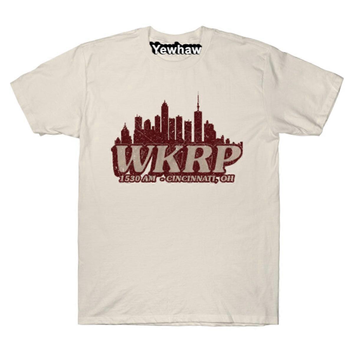 wkrp - city skyline retro tričko Wkrp In Cincinnati Tee