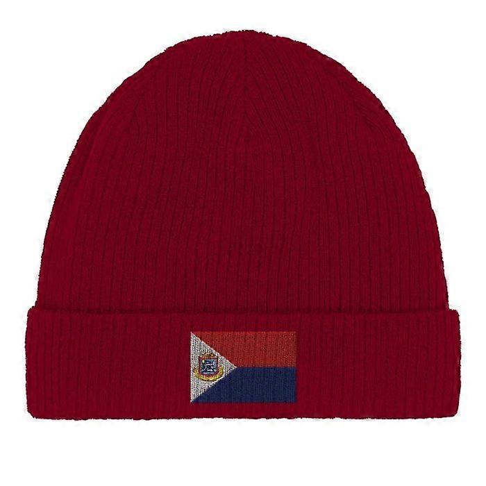 Saint Martin Flag Bonnet in Red