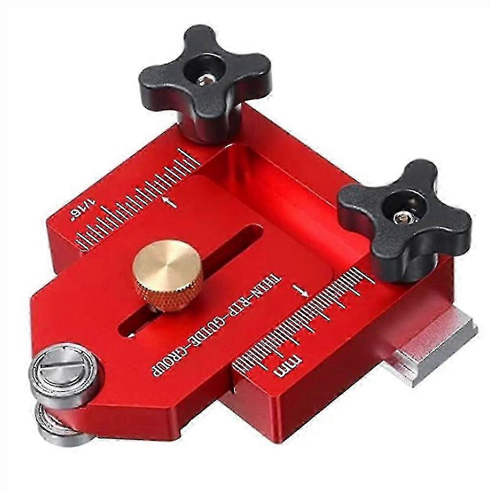 Cutting Guide Tools, Thin Table Saw Jig Fast Cutting Limit Thin-Rip Tablesaw T Track Adjustable Pos yuante miao4