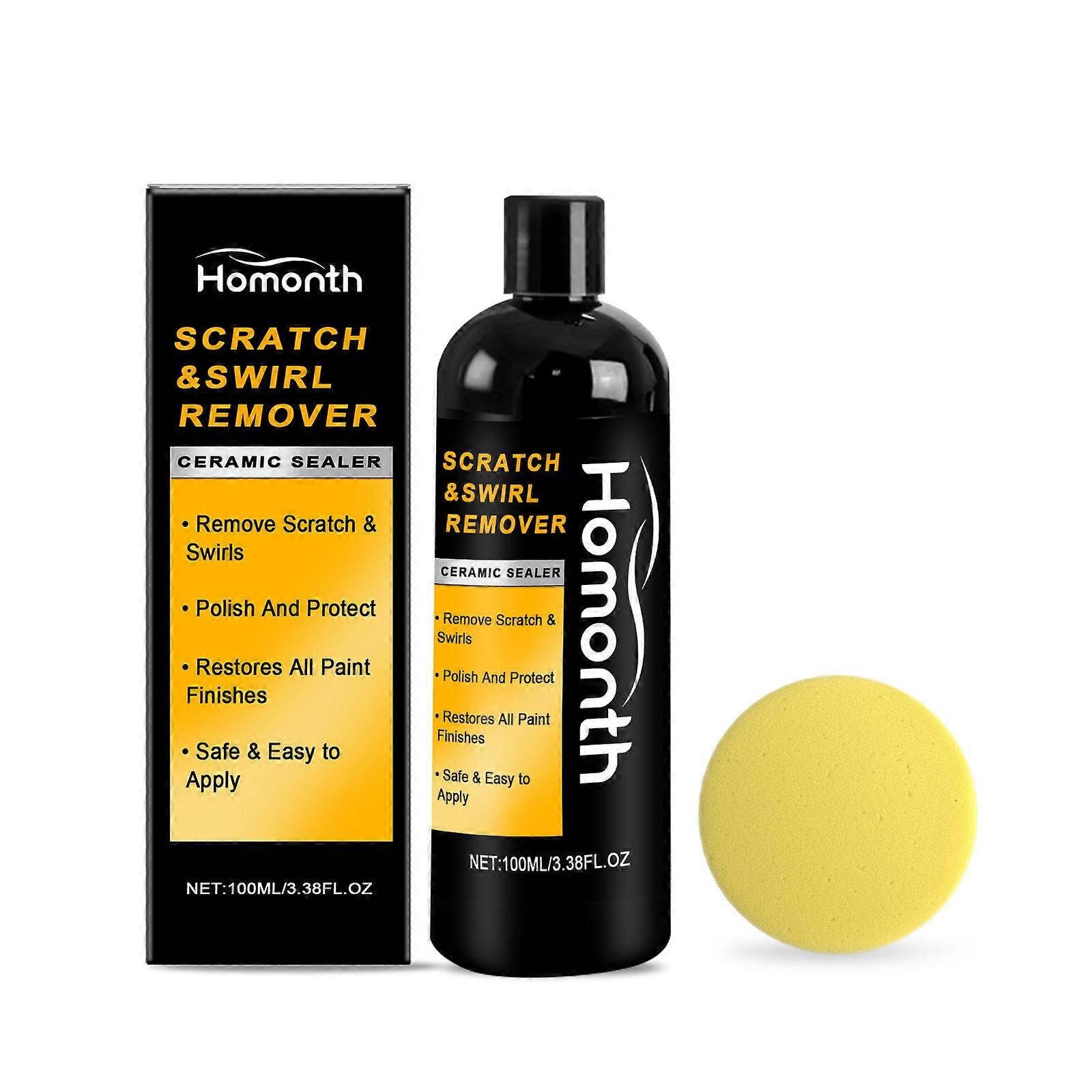 Homonth Car Scratch Care Cream, Polishing Care Agent, Scratch Cleaning And Maintenance Cream Is Portable And Multi-Functional