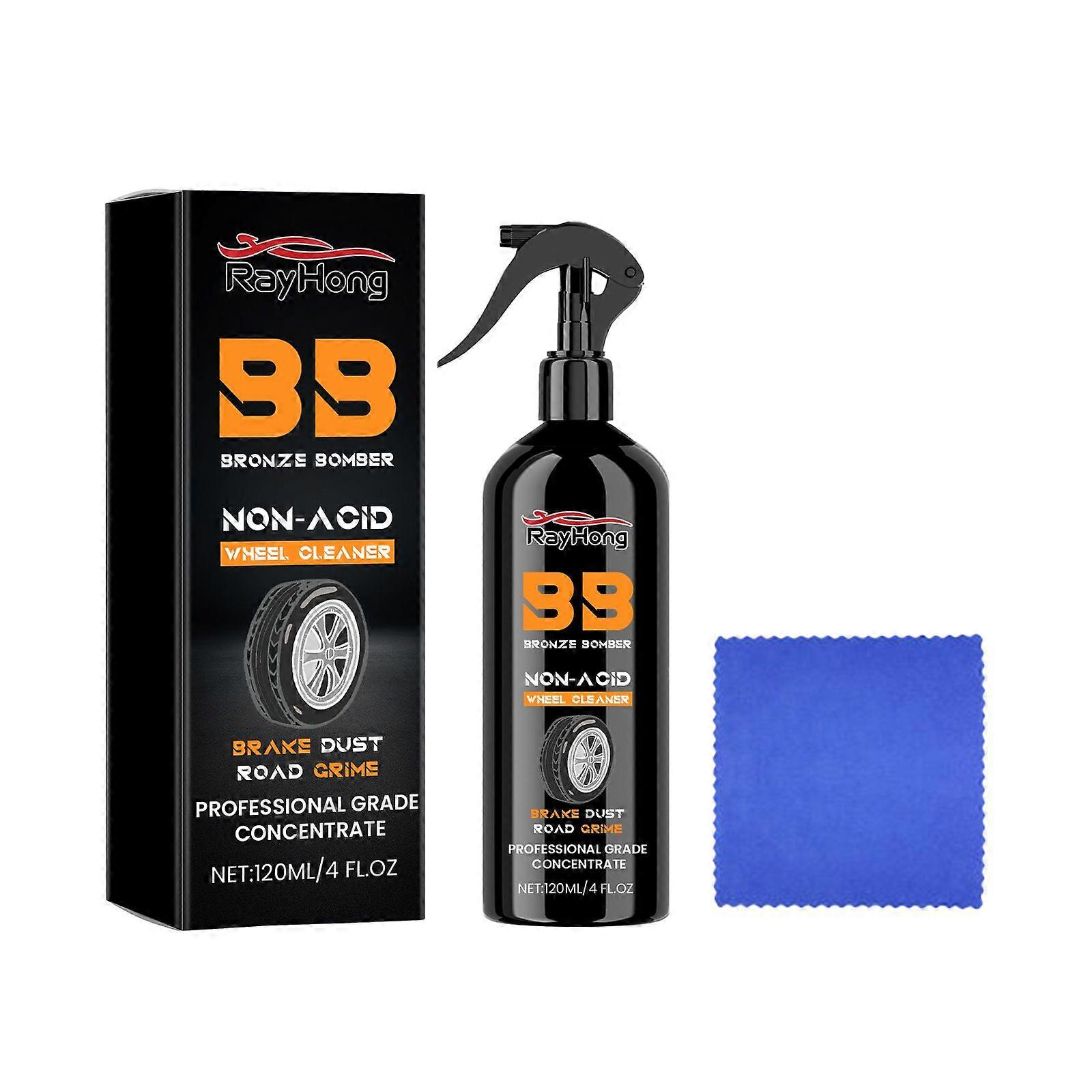 Car Tire Cleaner Contains Sodium Bicarbonate, Lauryl Alcohol Polyether-7