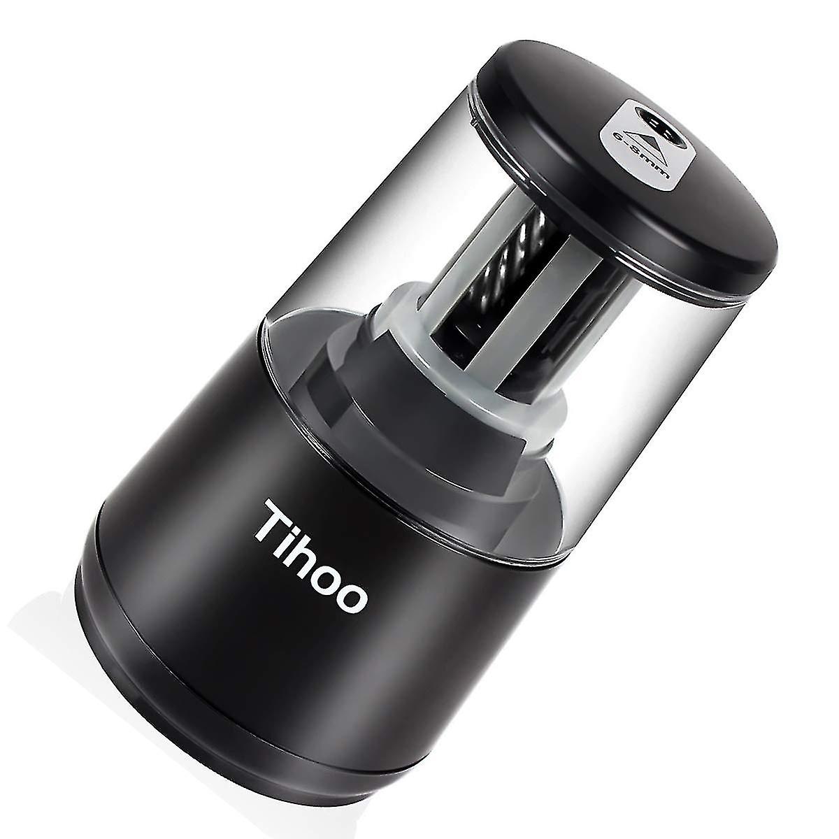 Electric Pencil Sharpener, Helical Blade To Fast Sharpen, Auto Stop For Colored Pencils(6-8mm), Usb/batte