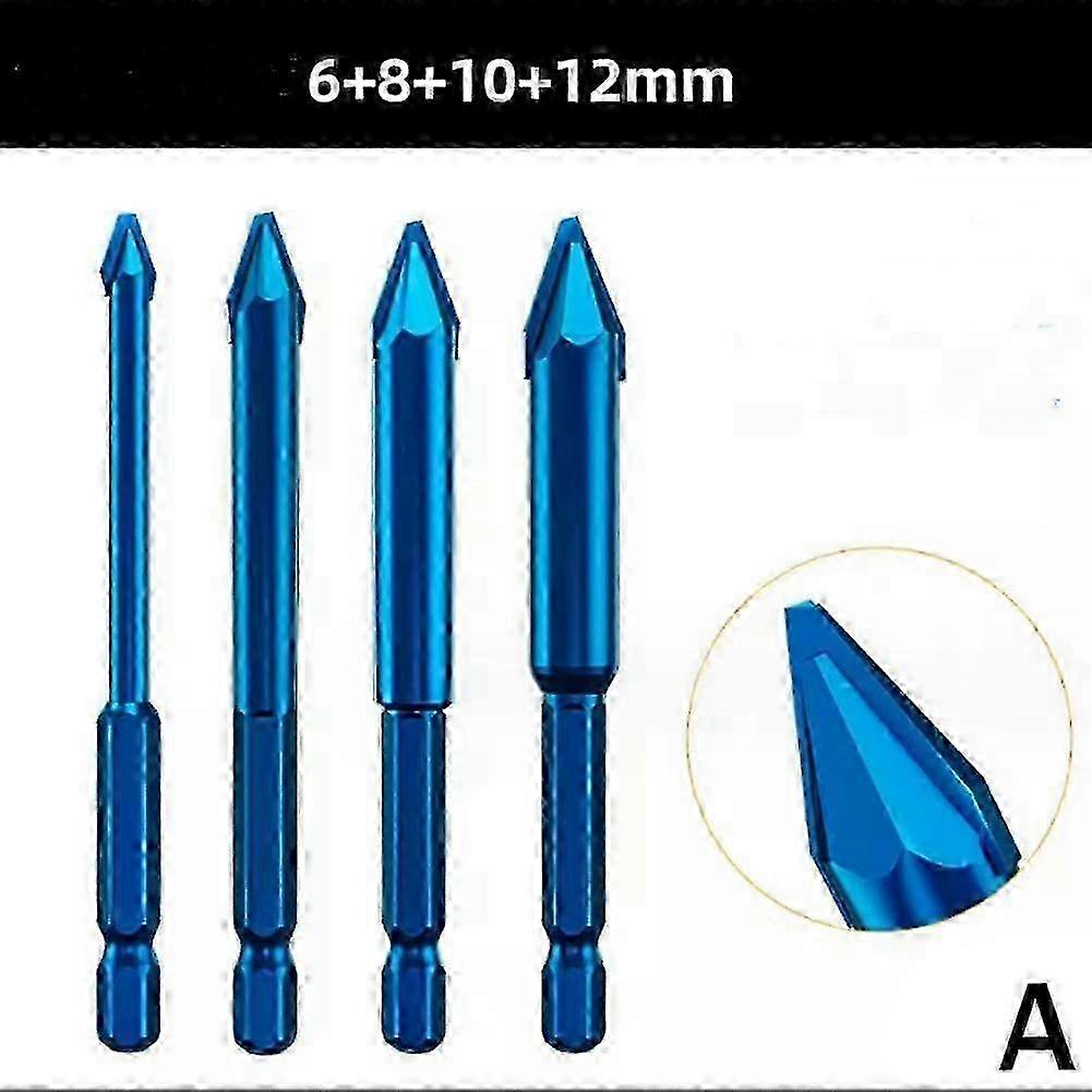 Novel Design Twist Eccentric Drill Bits 3/4/5pcs