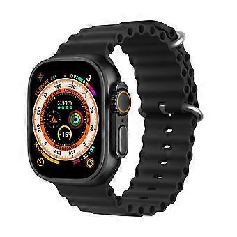 Eigenständige 4G-Smartwatch mit Gesundheitstracking, Modell DYD01, Schwarz