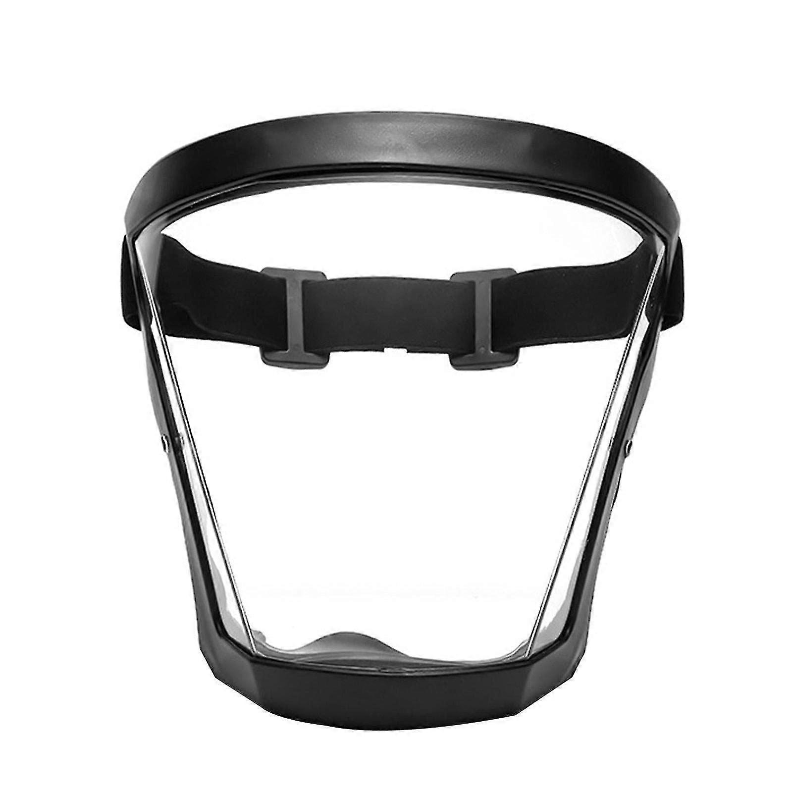 Safety Face Shield With Glasses Frame Full Face Protection, Ultra Clear Protective Face Shields, Sanitary Droplet Splash