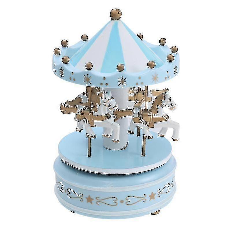 Wood Miniature Carousel