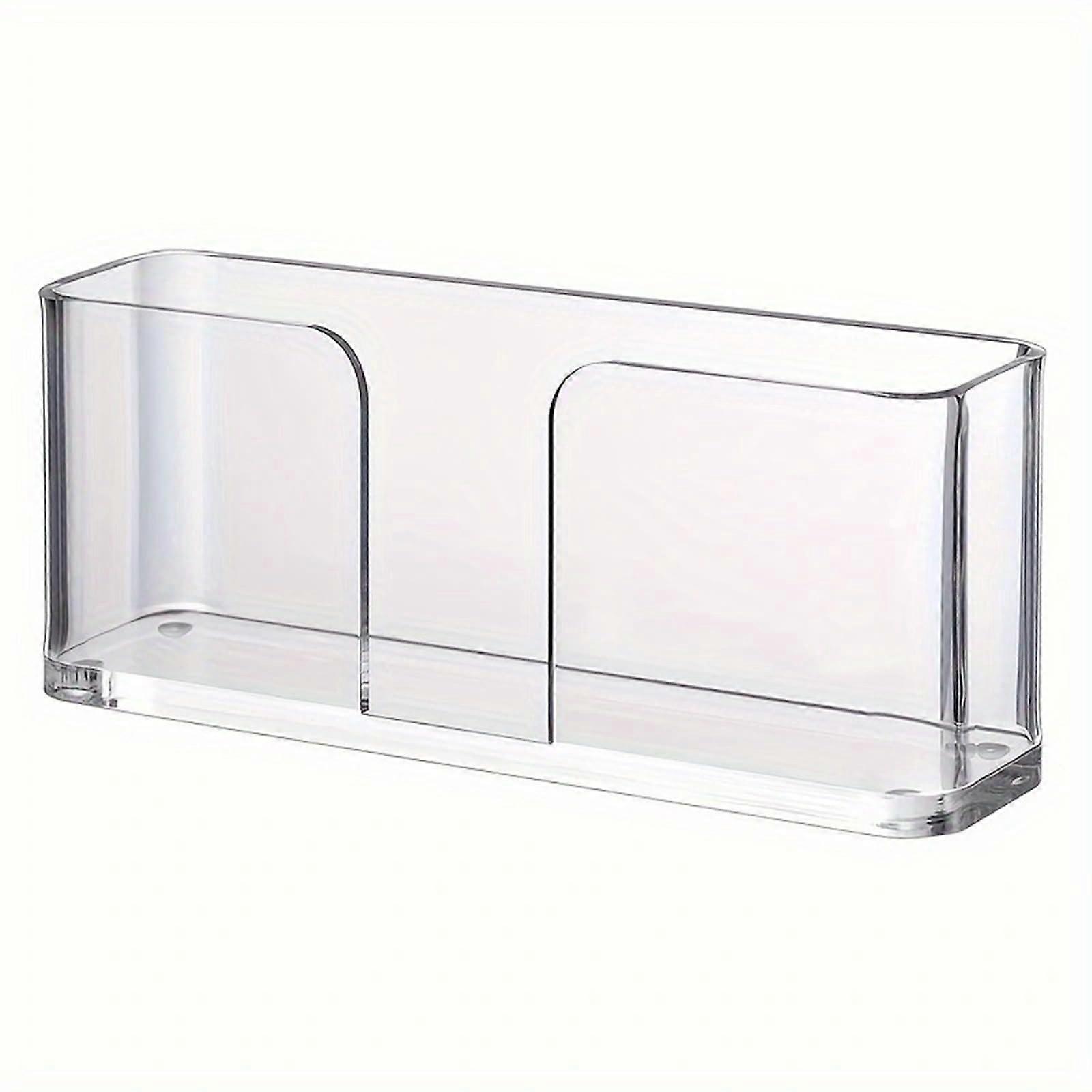 Acrylic Napkin Storage Rack Clear Tabletop Napkin Dispenser For Dining And Restrooms
