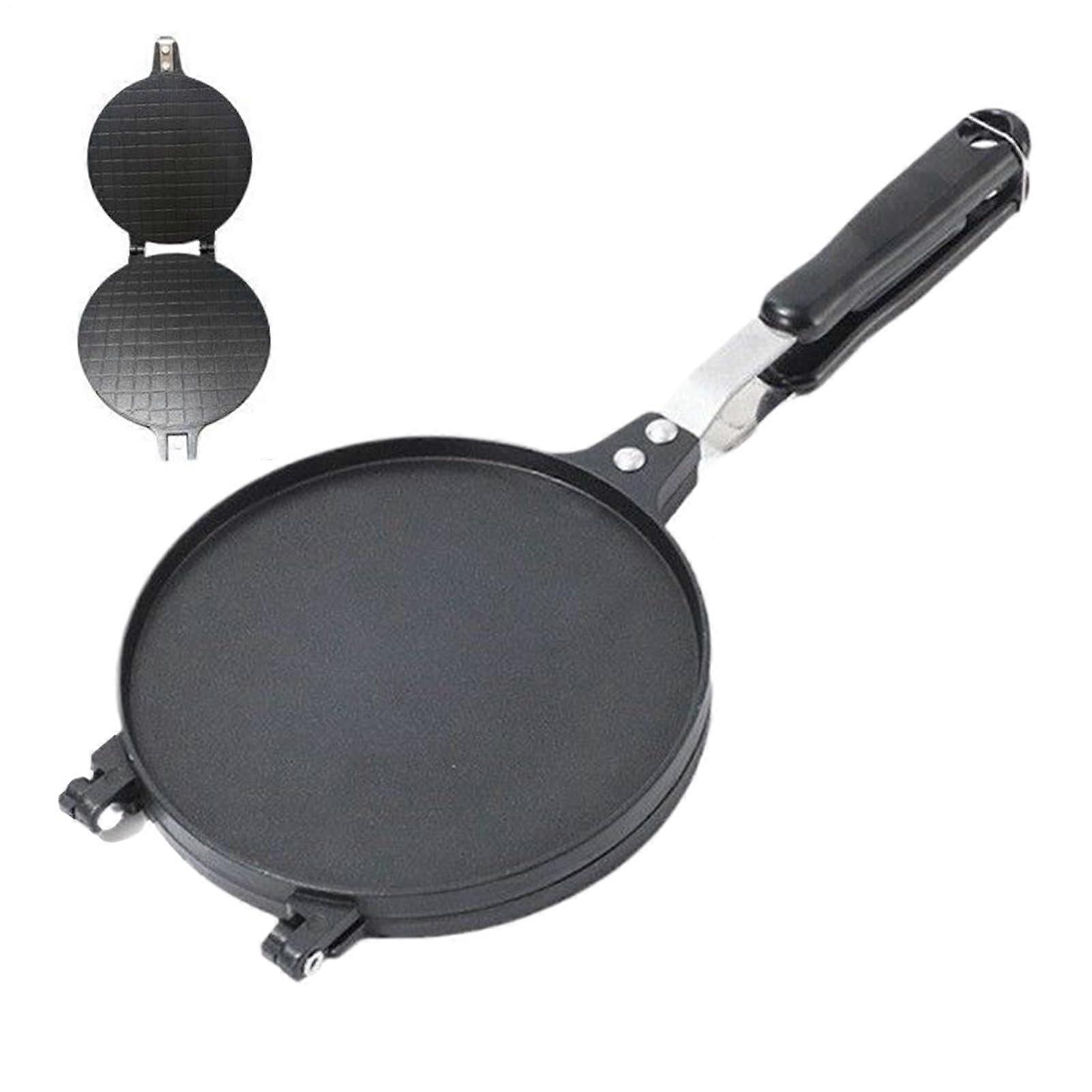 Ice Cream Cone Maker NonStick Checkered Waffle Maker With Mould Portable Compact For Sandwiches Pancakes Desserts