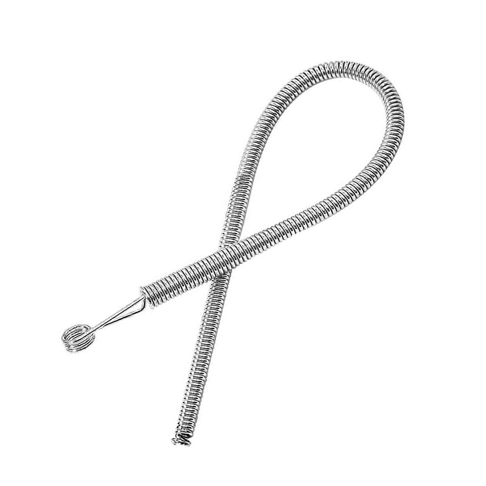 5Pcs Flexible Spring Load Drawstring Threader Steel Metal Elastic Cord Threading Tool Sewing Threading Aid For Pants Multicolor